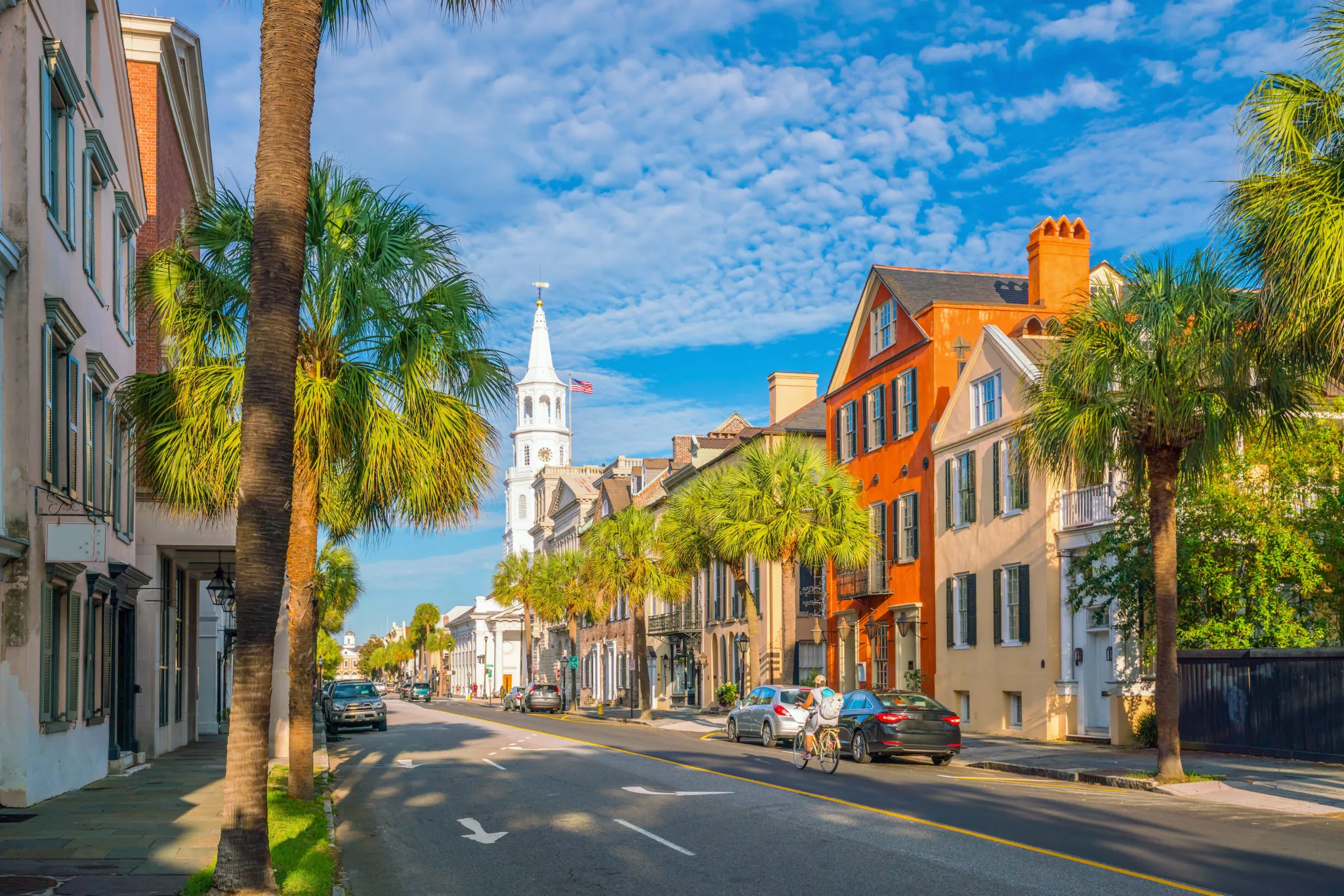 Historic downtown Charleston, South Carolina, USA